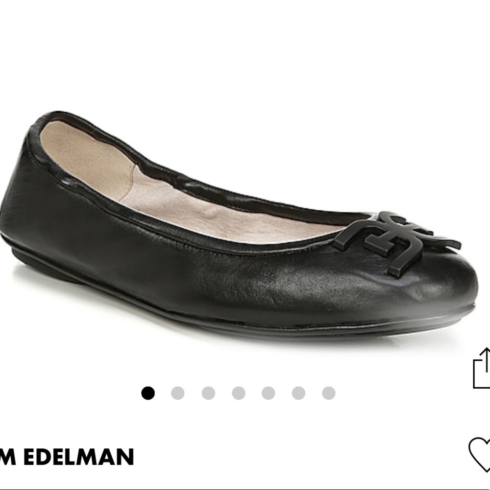 Black Florence Sam Edelman ballet flat